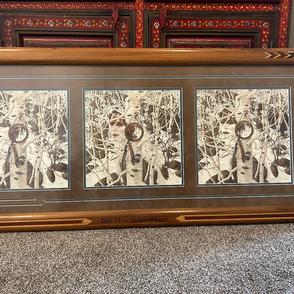 Bev Doolittle - Two More Indian Horses